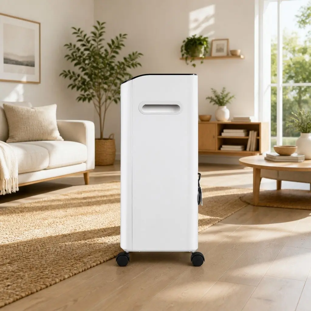 Evaporative Air Cooler 8L Room Humidifier Purifier Fan White