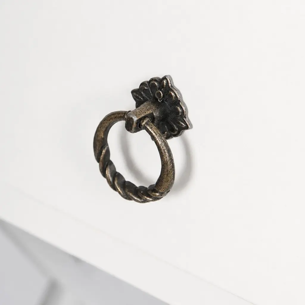 Bedside Table Nightstand Wooden White Modern Storage 40.6cm x 30.5cm x 53cm