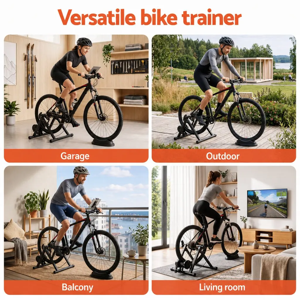 Foldable Indoor Bike Trainer Stand