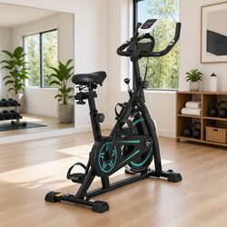Bike Exercise Bike 10kg Flywheel Home Gym Fitness Equipment 150kg Capacity