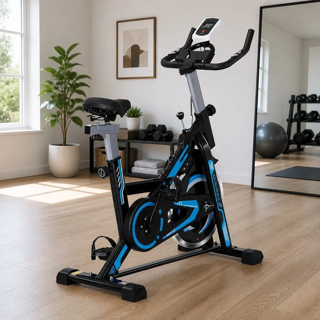 Exercise Bike Home Fitness 13KG Flywheel 150kg Capacity