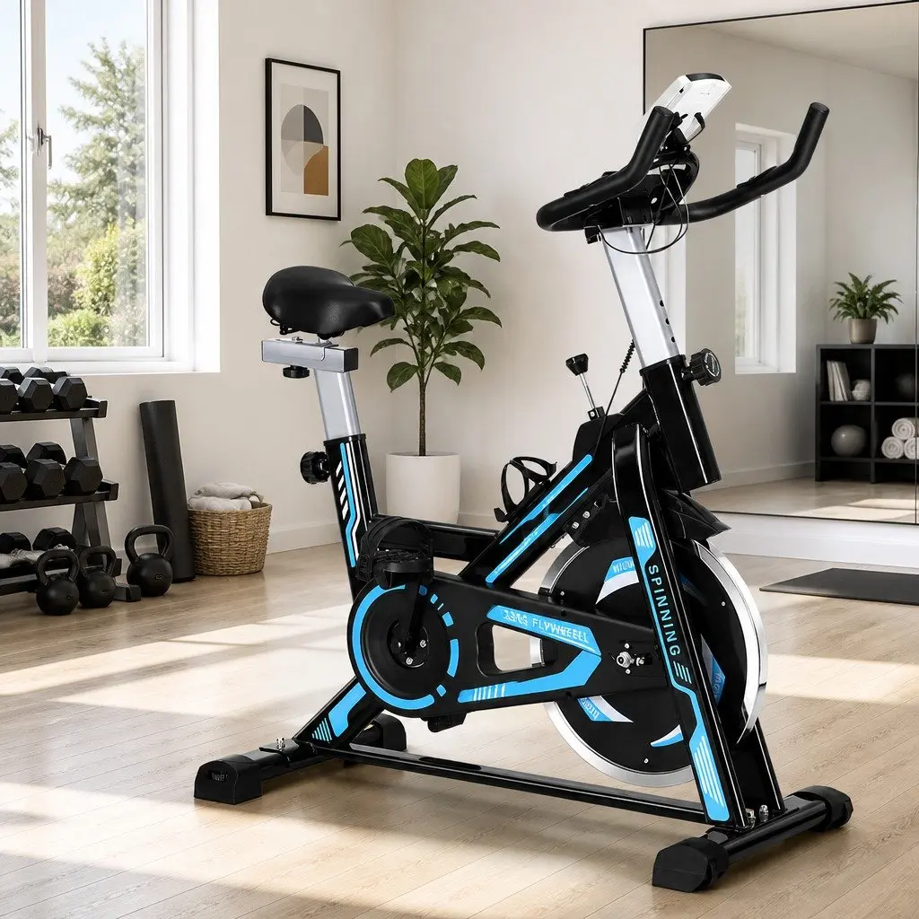 Exercise Bike Home Fitness 13KG Flywheel 150kg Capacity