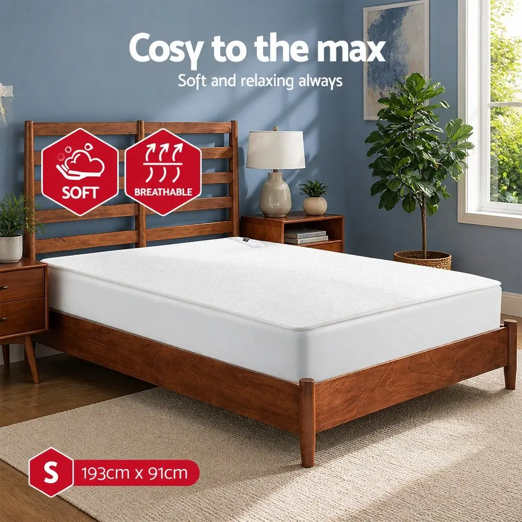 Single Bed Electric Blanket with Adjustable Heat Settings