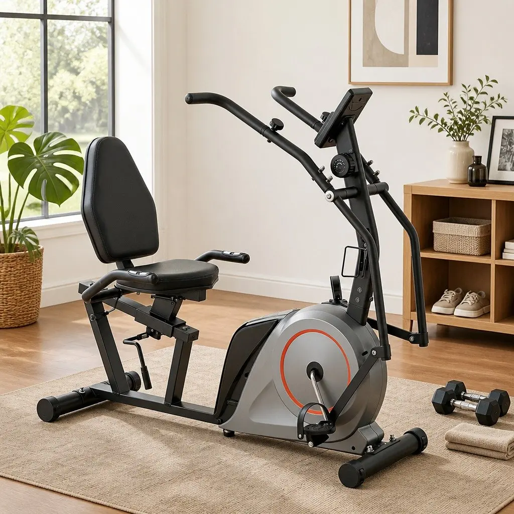Recumbent Exercise Bike with Bluetooth