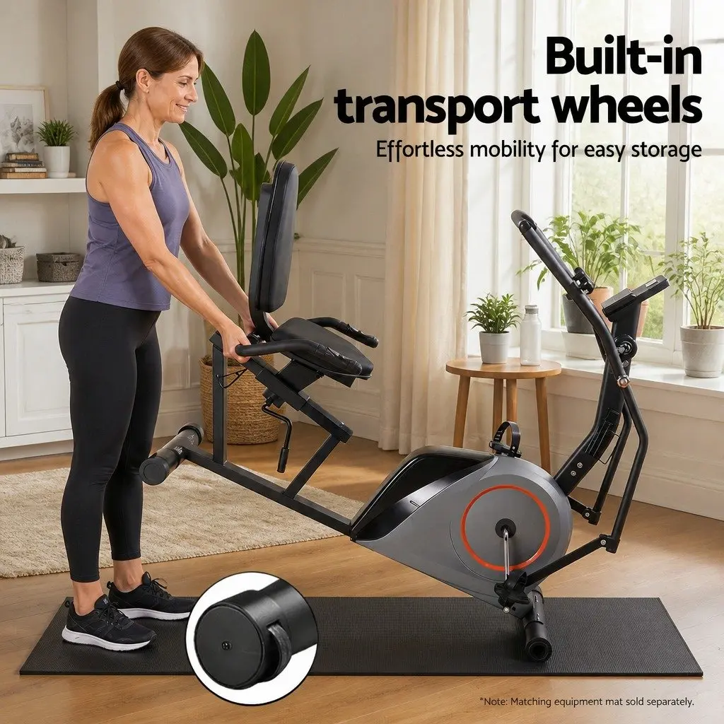 Recumbent Exercise Bike with Bluetooth