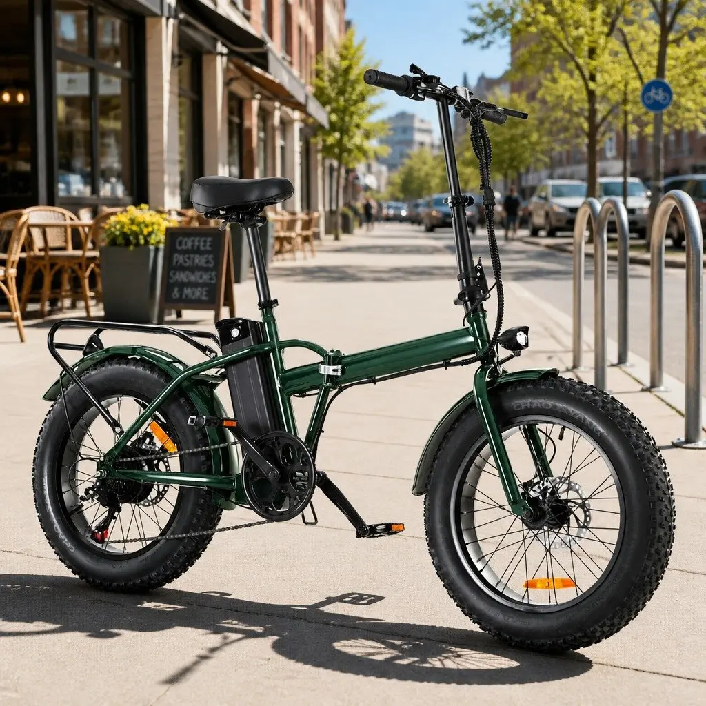 20 Inch Folding Electric Bike Urban Commuter eBike 250W Motor 36V Battery