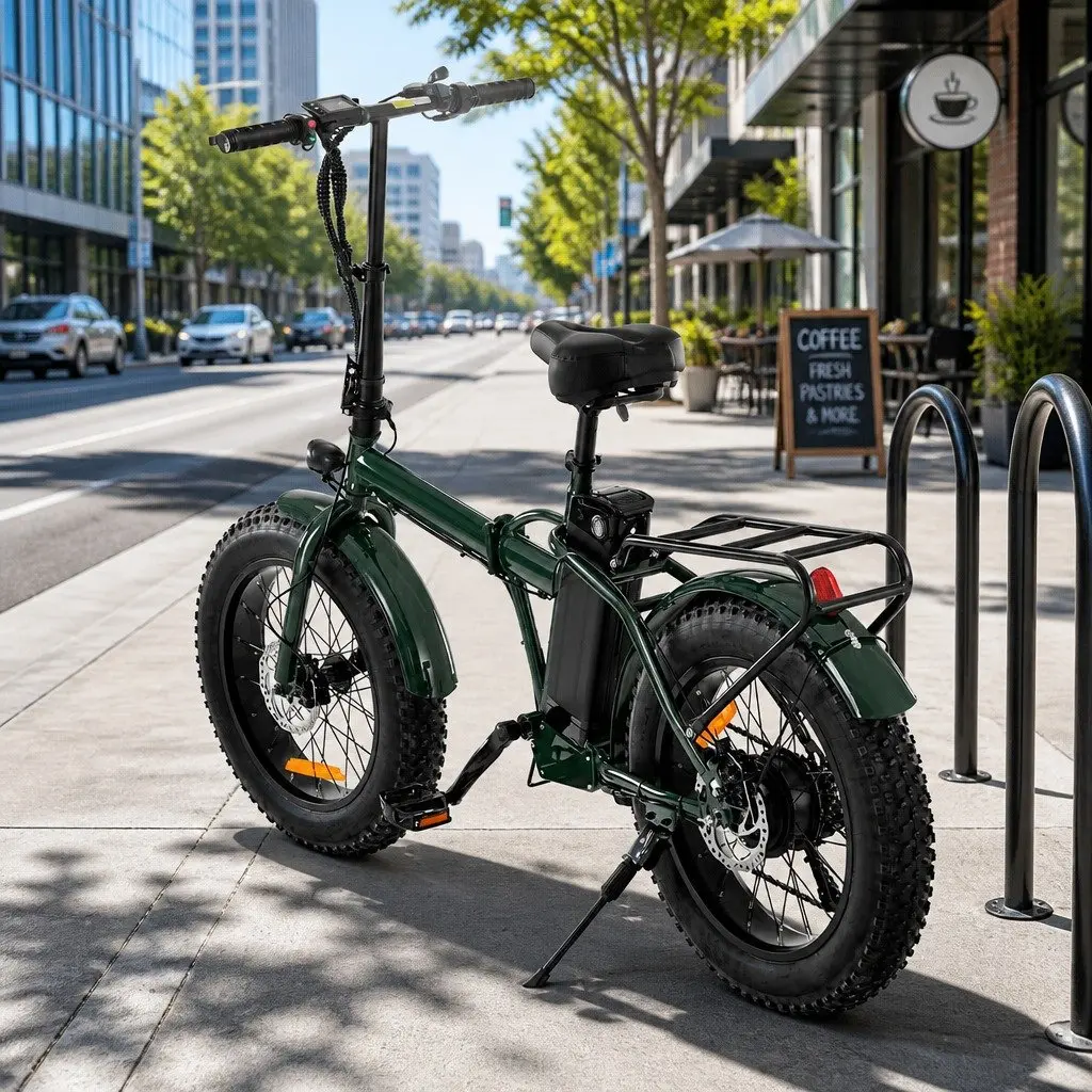 20 Inch Folding Electric Bike Urban Commuter eBike 250W Motor 36V Battery
