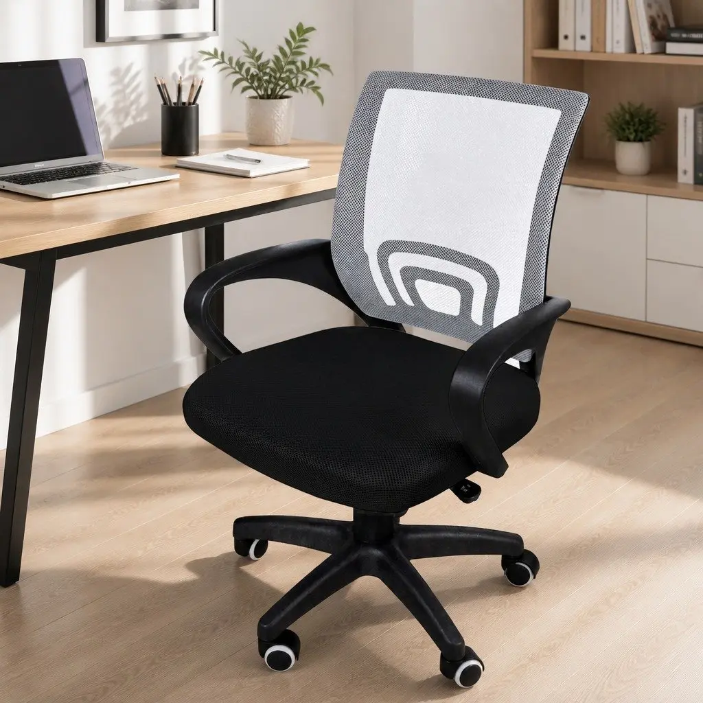 Grey Ergonomic Office Chair