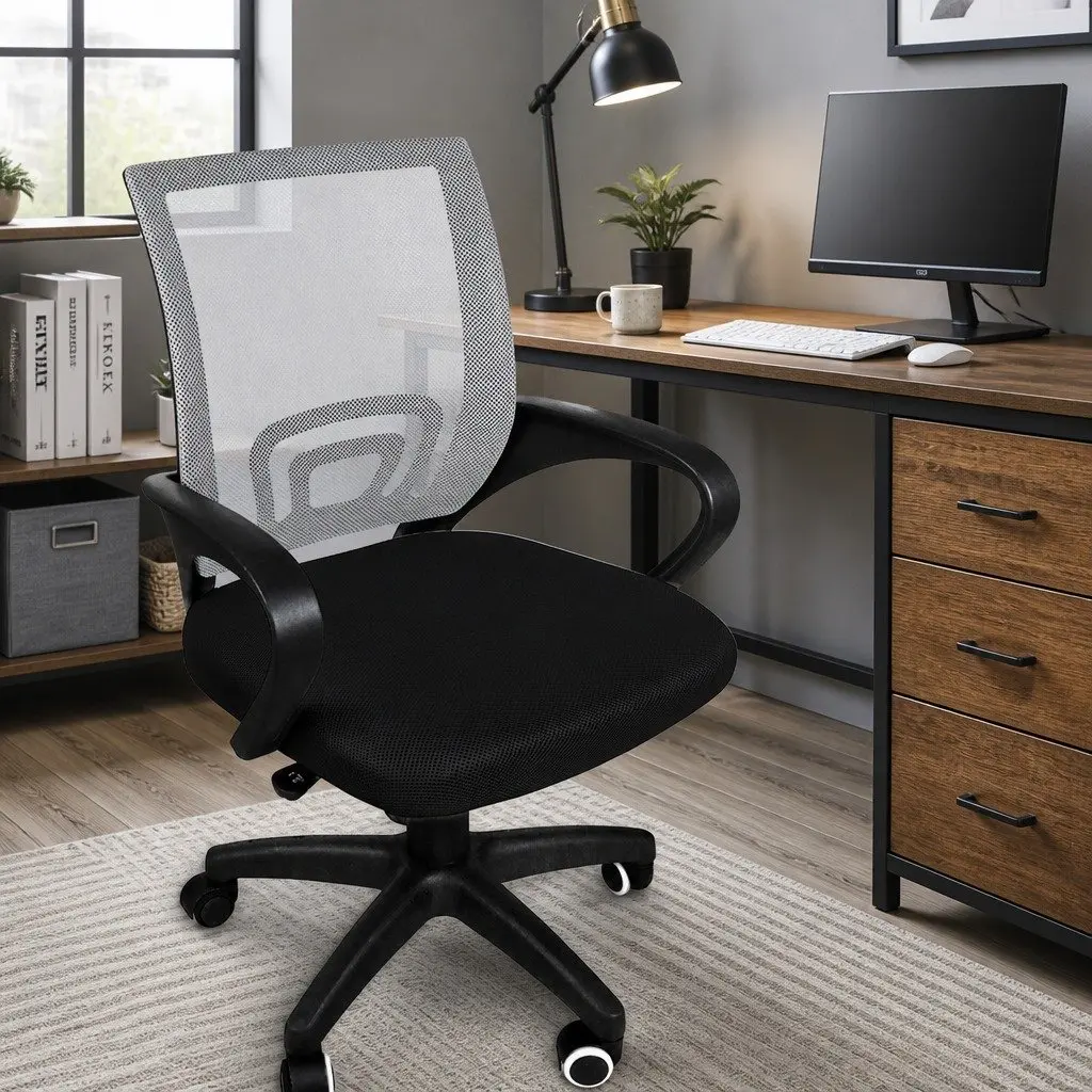 Grey Ergonomic Office Chair