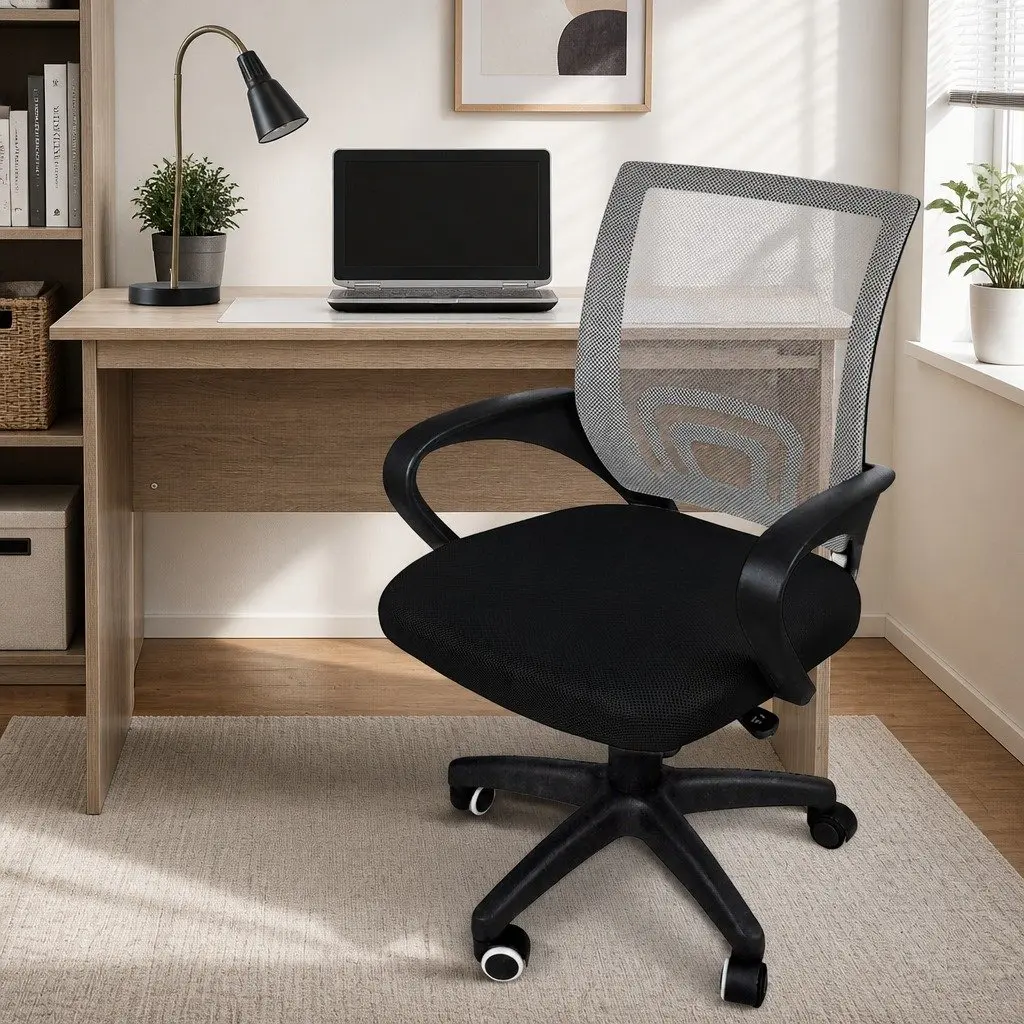 Ergonomic Office Chair for Computer Gaming Adjustable Height Mesh Back
