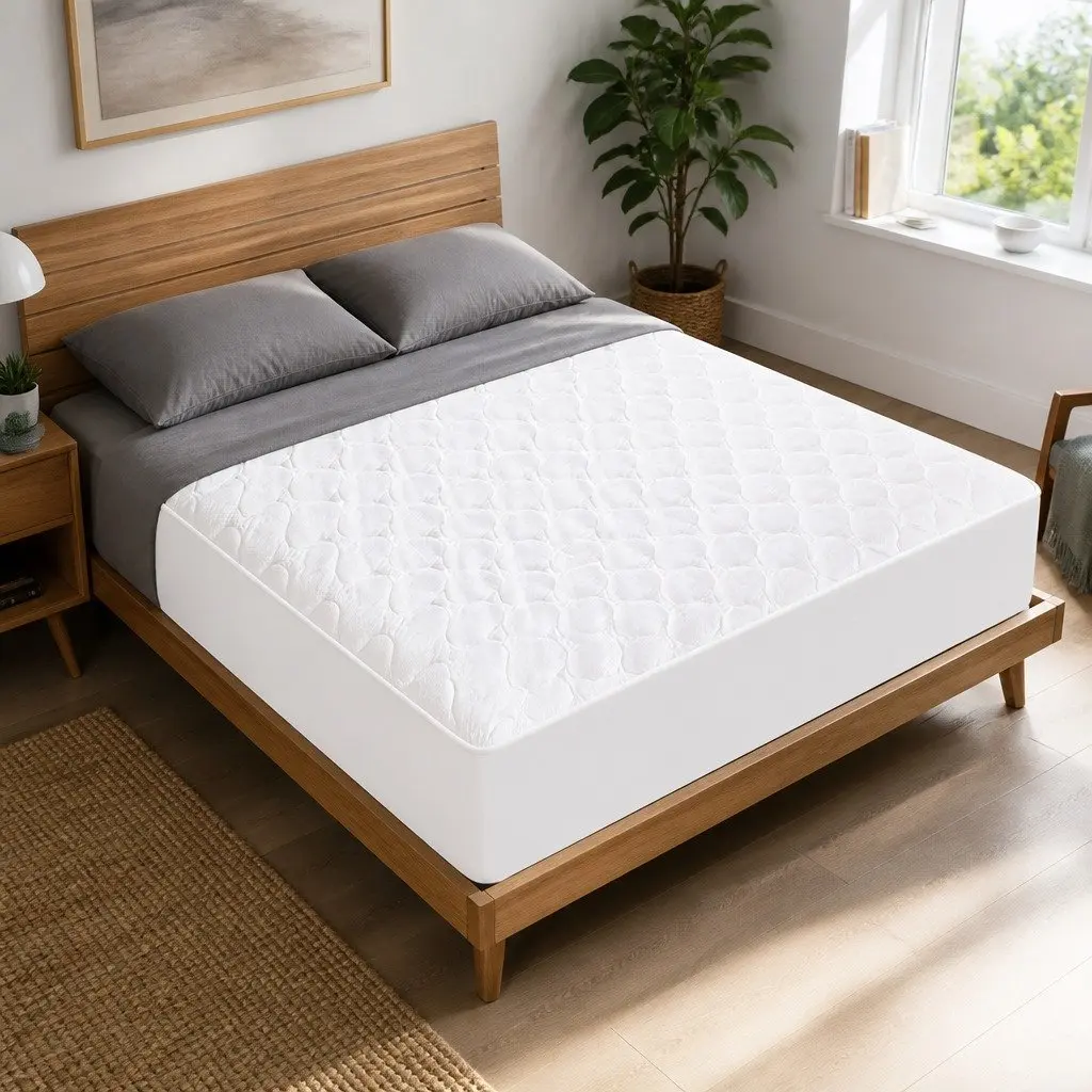 Waterproof Fitted Mattress Protector for Super King Beds