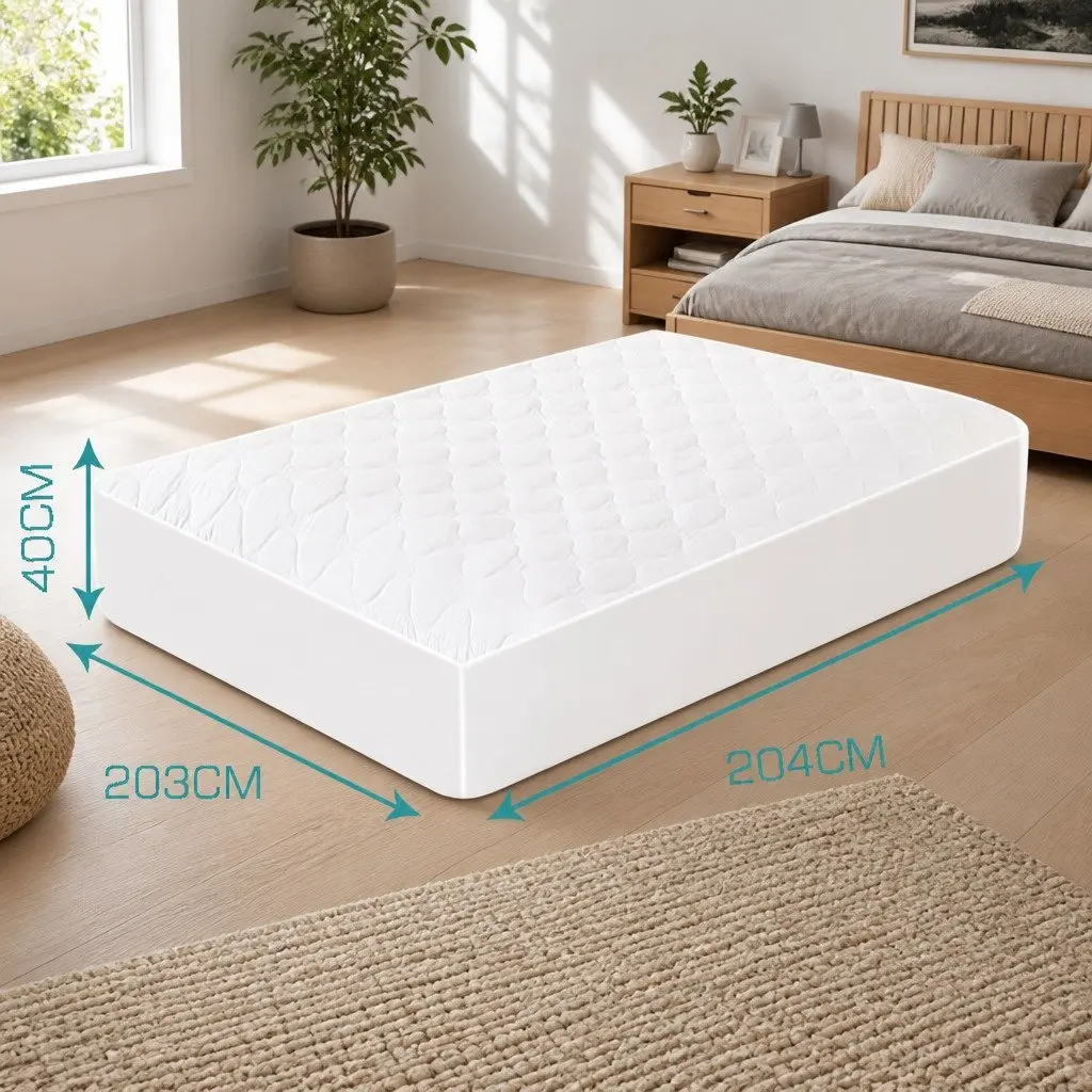 Waterproof Fitted Mattress Protector for Super King Beds