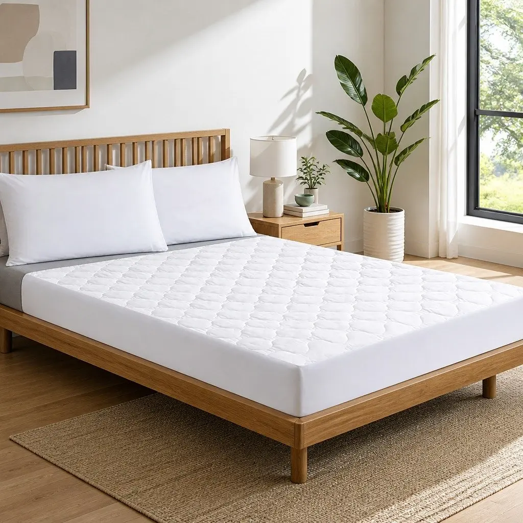 Waterproof Fitted Mattress Protector for Super King Beds