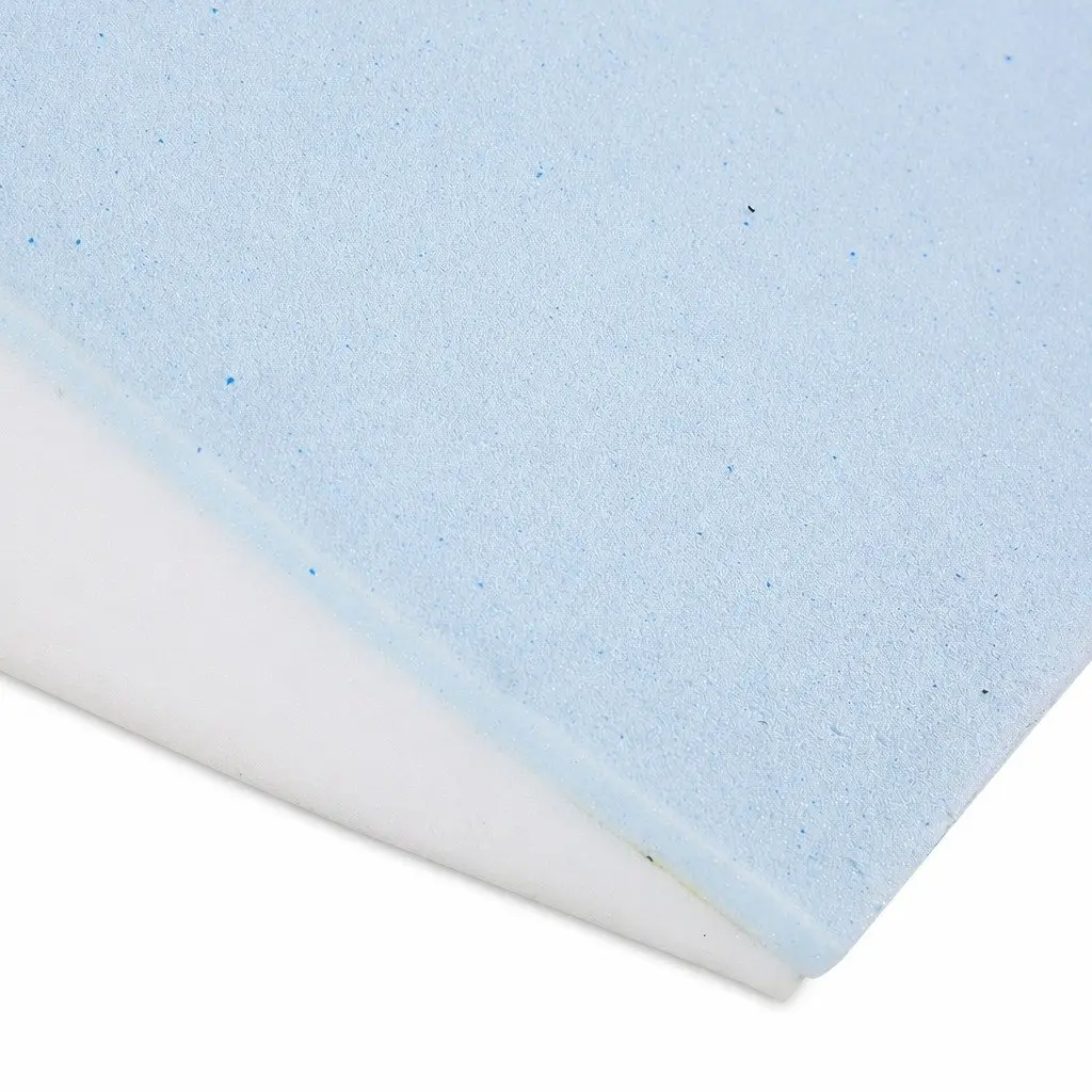 2x Cool Gel Memory Foam Wedge Pillow Set