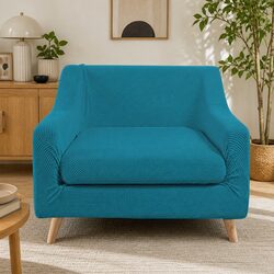 High Stretch Sofa Seat Cover - Dimensions & Material Details