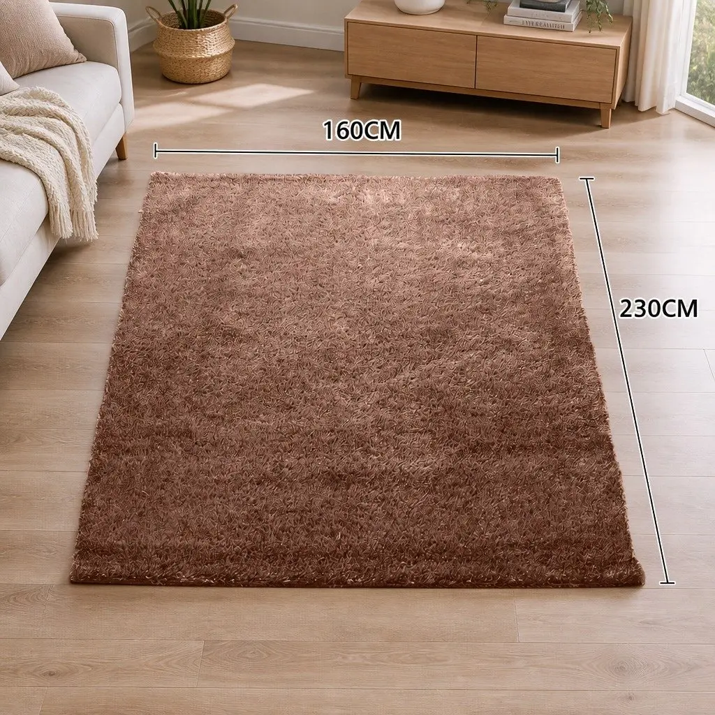 Shaggy Area Rug Floor Mat Carpet Anti-Slip Soft Touch Home Decor 230x160cm
