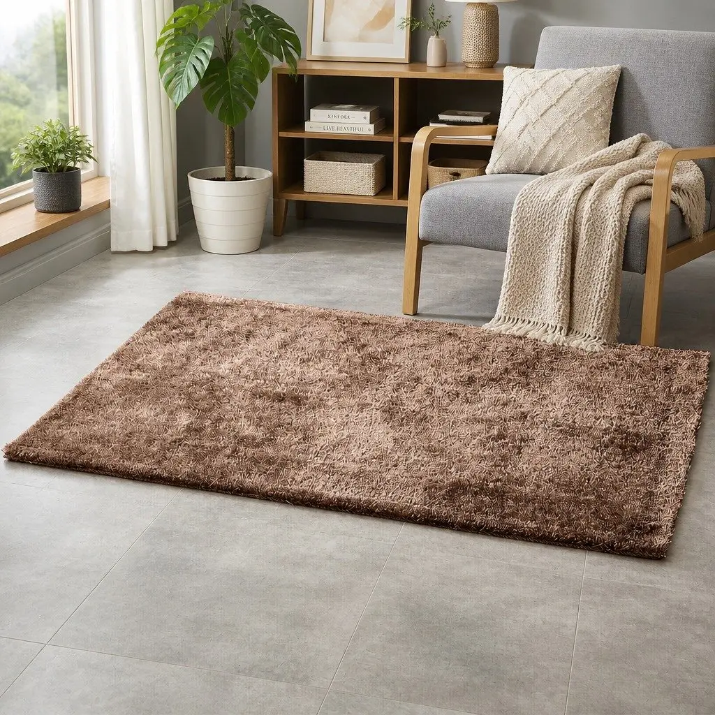 Shaggy Area Rug Floor Mat Carpet Anti-Slip Soft Touch Home Decor 230x160cm