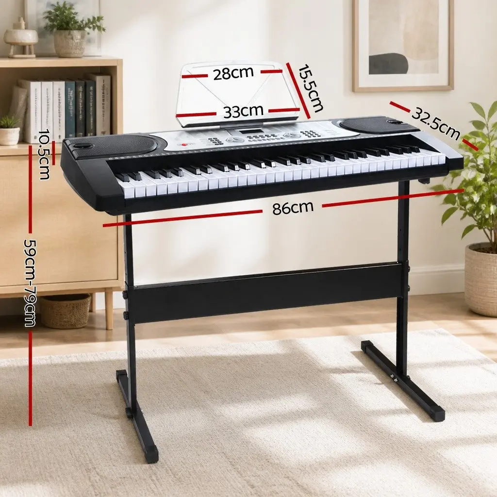 61-Key Electronic Piano with