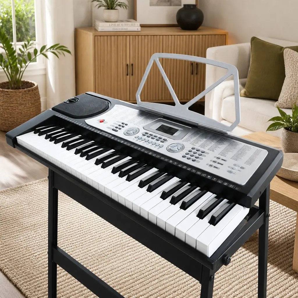 61-Key Electronic Piano with