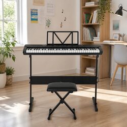 61 Keys Electronic Piano Keyboard Digital Music Instrument Touch Sensitive with