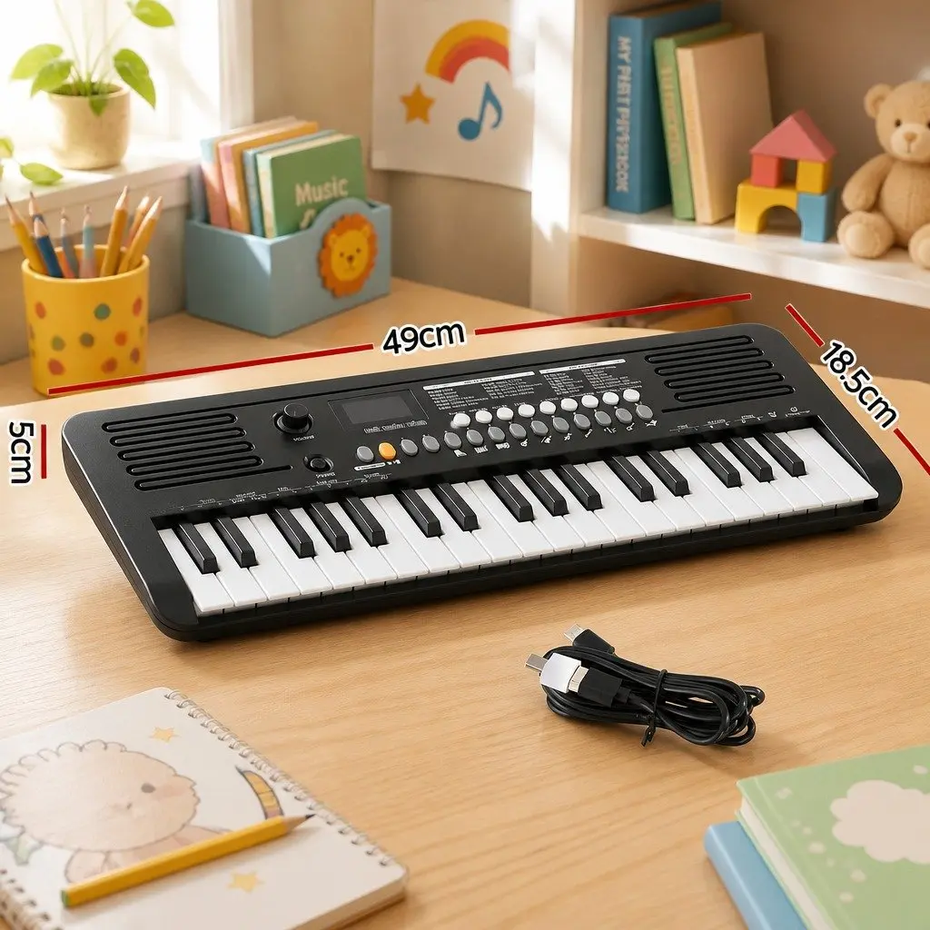 37-Key Digital Piano Keyboard for Beginners Portable Size