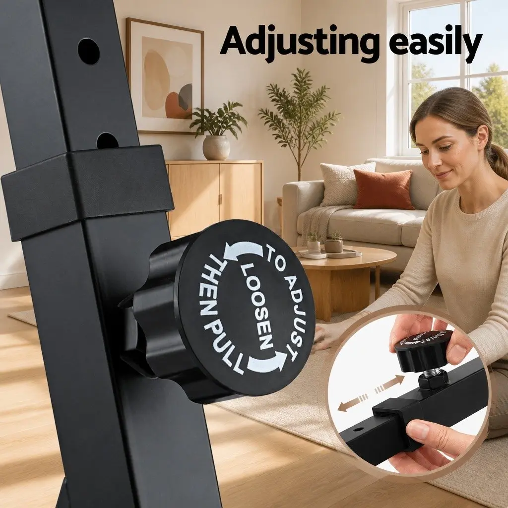Heavy Duty Adjustable Piano Stand for Digital Pianos and Keyboards Z-Frame Black