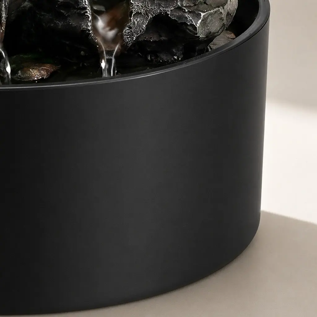 Water Fountain with Adjustable Pump and LED Light