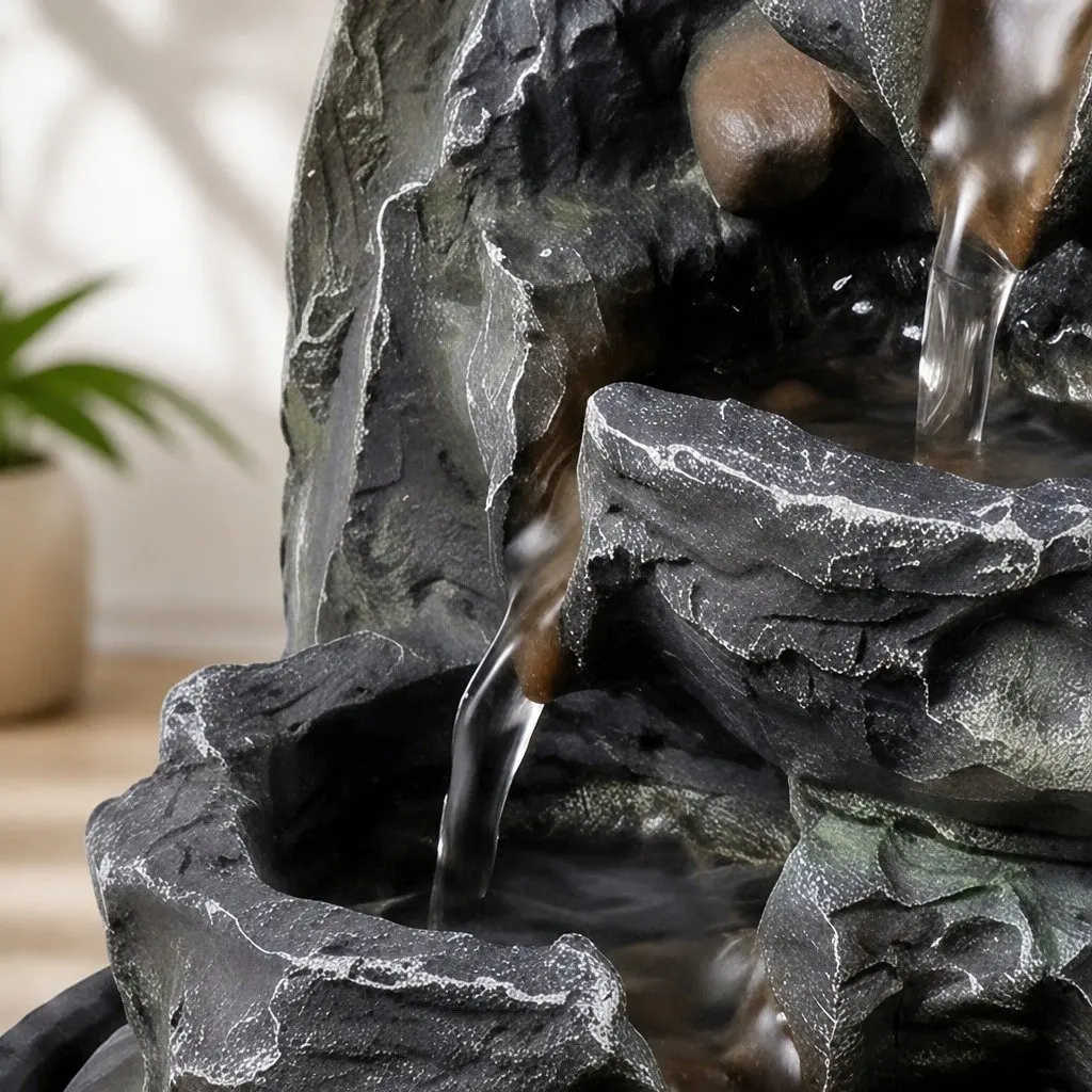 Tabletop Water Fountain Indoor Use 19cm x 19cm x 24cm