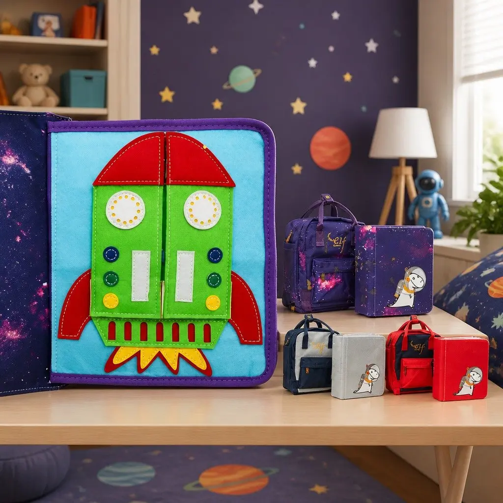 My Space Book for Kids Ages 4-6
