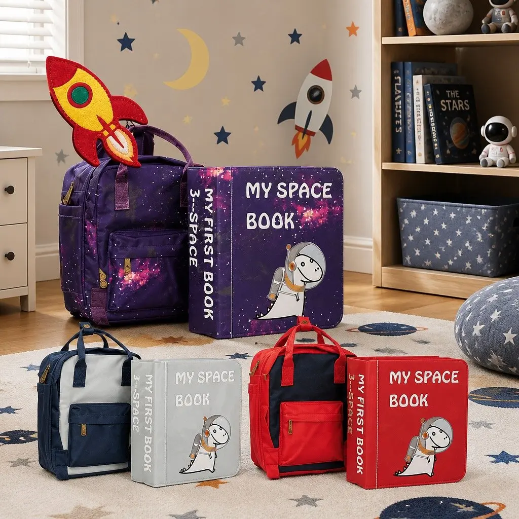 My Space Book for Kids Ages 4-6
