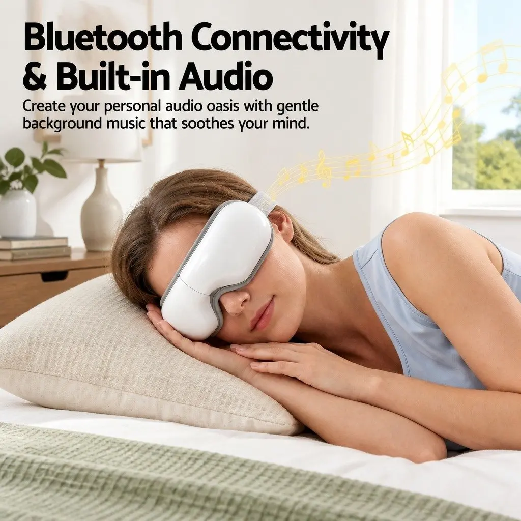 Eye Massager with Bluetooth and Heating