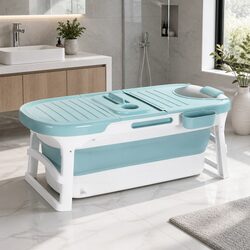 Foldable Bathtub with Dimensions 136 x 62 x 52 cm