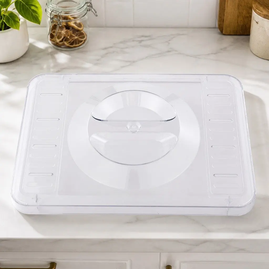 Food Dehydrator Kitchen 5 Stainless Steel Trays Adjustable Temperature