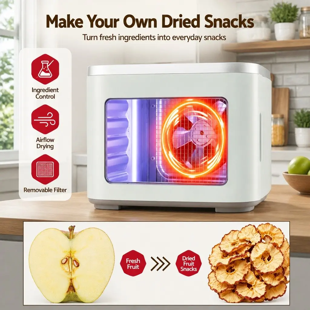 5 Tray Food Dehydrator Machine