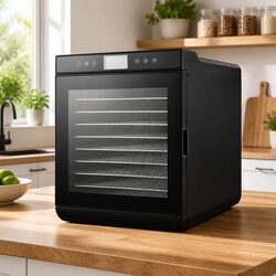 Food Dehydrator with 10 Stainless Steel Trays - Specs Inside