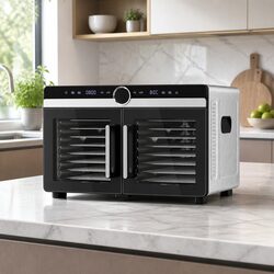 Specifications of 16-Tray Food Dehydrator: Stainless Steel Design