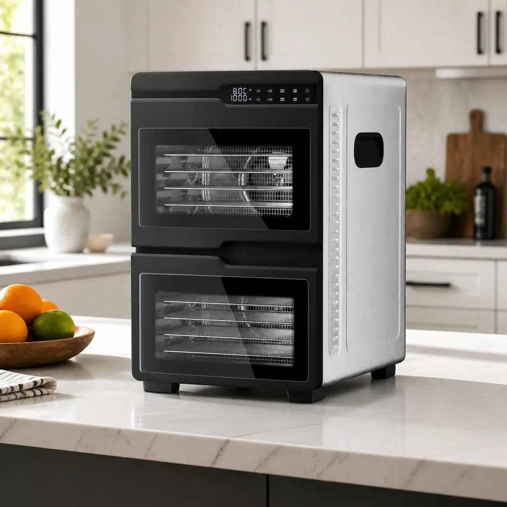 12-Tray Stainless Steel Food Dehydrator