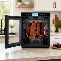 Food Dehydrator 10 Trays Stainless Steel Tray Digital Temperature Control Timer