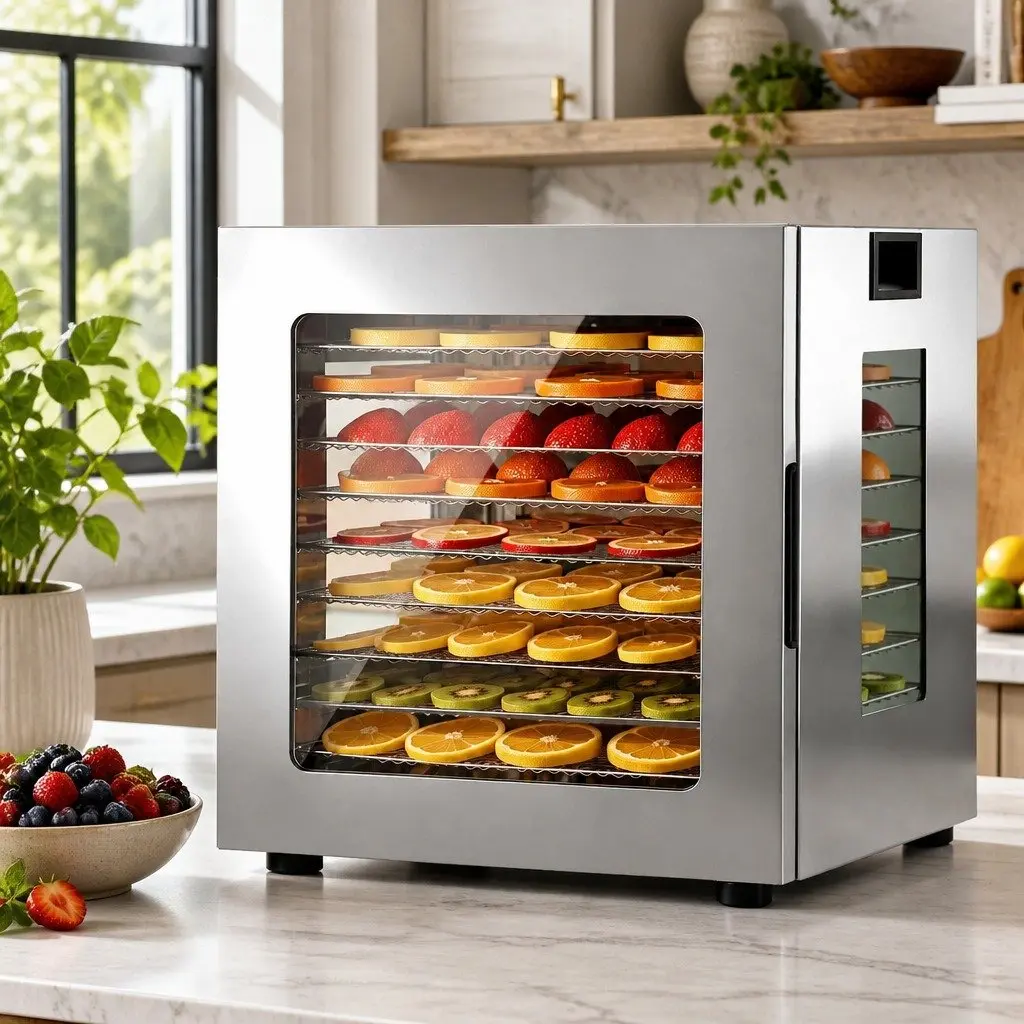 10 Tray Food Dehydrator with LED Control