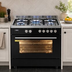 90cm Dual Fuel Freestanding Cooker Specifications Overview