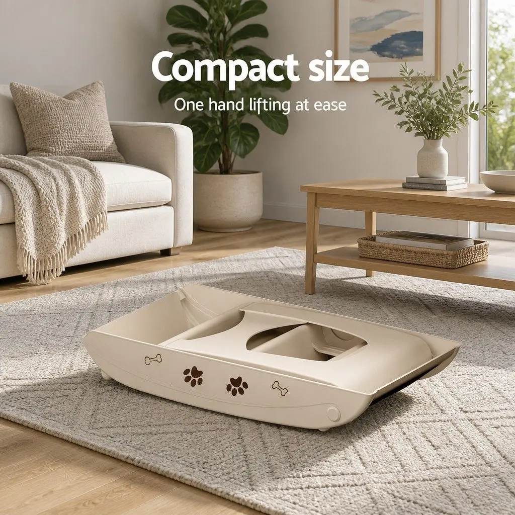 Beige Dog Ramp and Steps