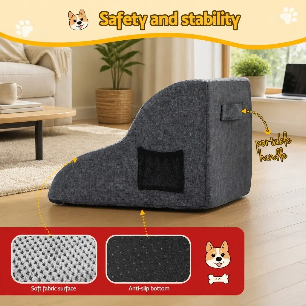 2-Step Dog Ramp for Small Dogs