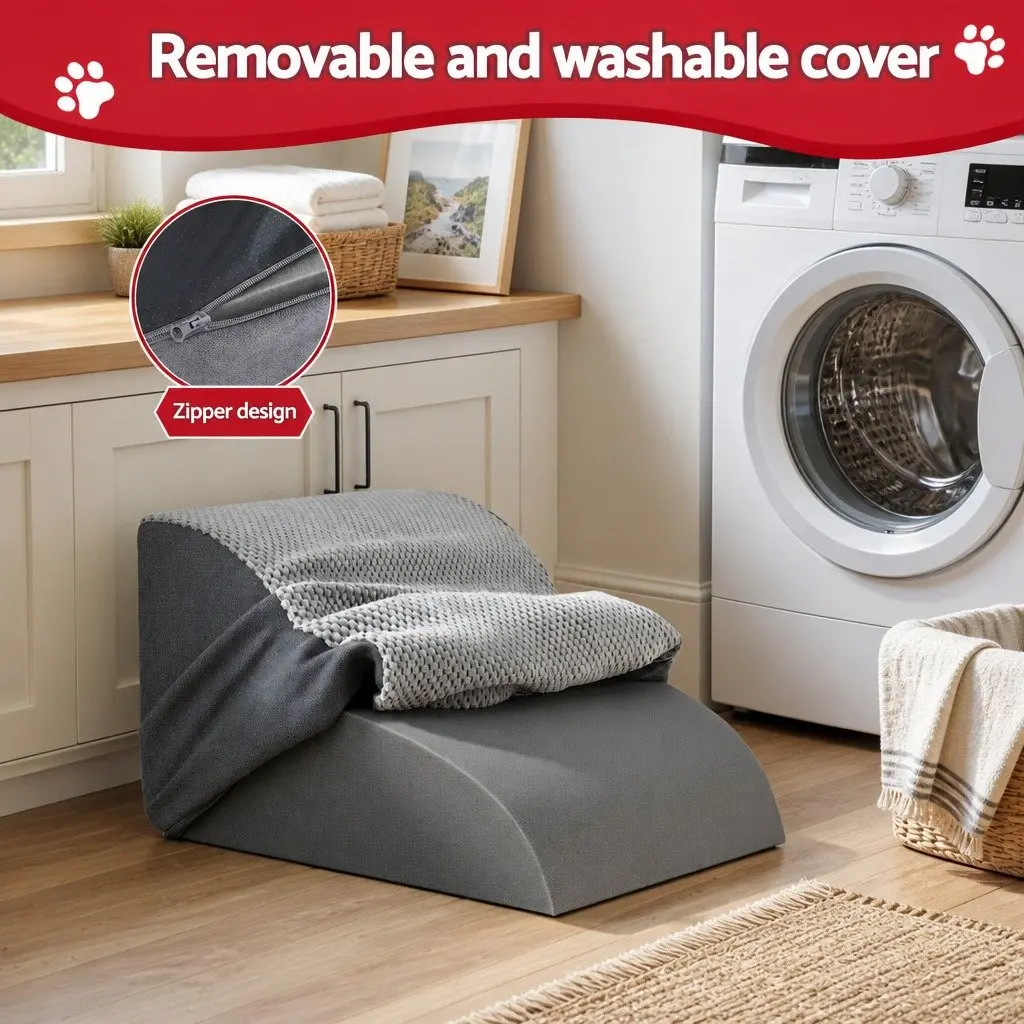 2-Step Dog Ramp for Small Dogs