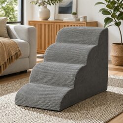 Dog Ramp Specifications - 4 Tier Foam Steps for Pets