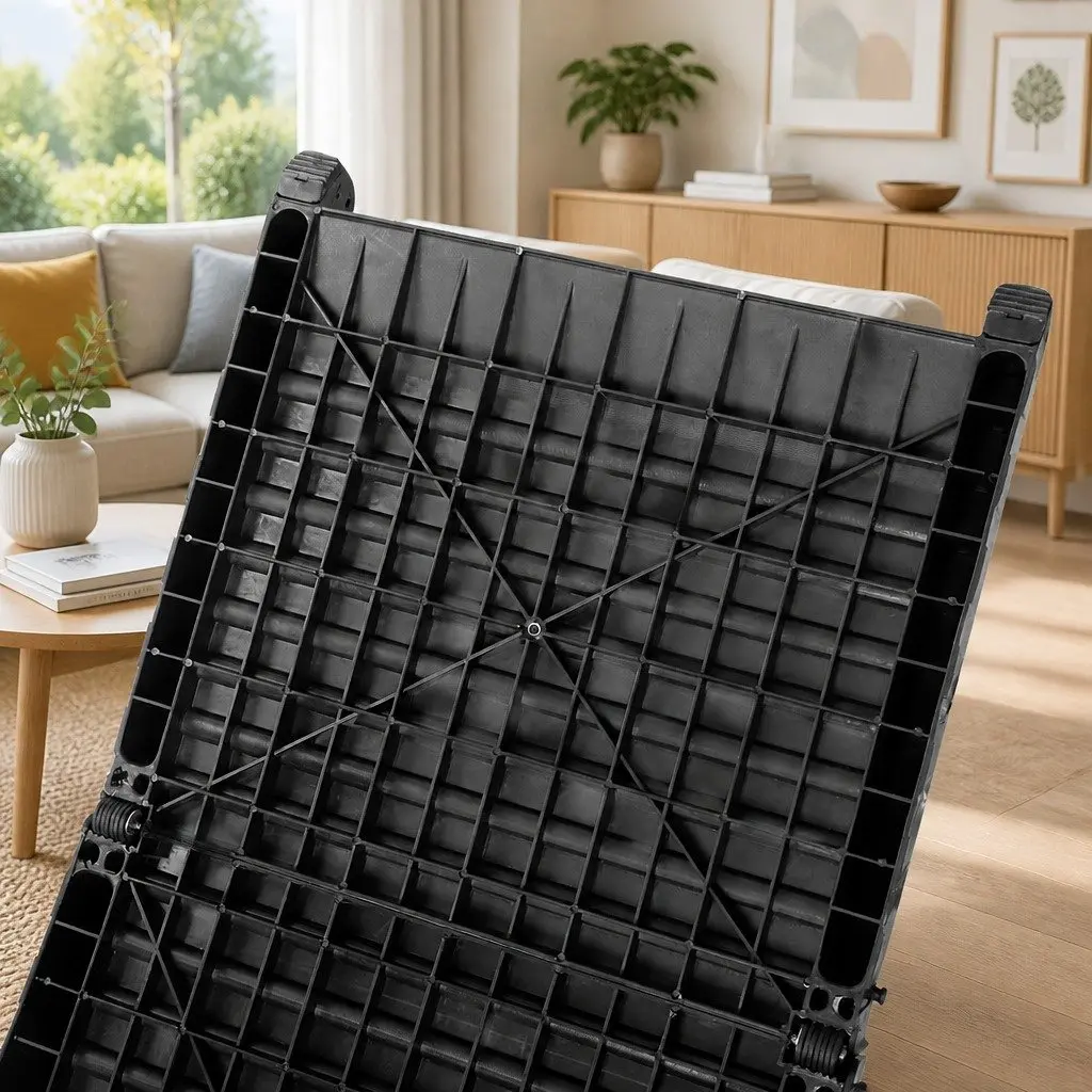 Pet Ramp Dog Stairs Car SUV Ladder Foldable Portable Travel Steps Black