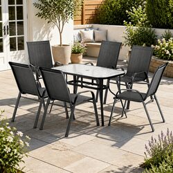 7 Piece Dining Set: Specifications for Quality Outdoor Furniture