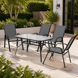 5-Piece Outdoor Dining Set: Specs and Details