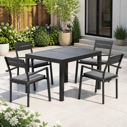 5-Piece Extendable Outdoor Dining Set Specifications
