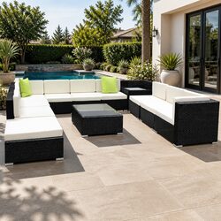 Specifications of 12 Piece Wicker Outdoor Sofa Set