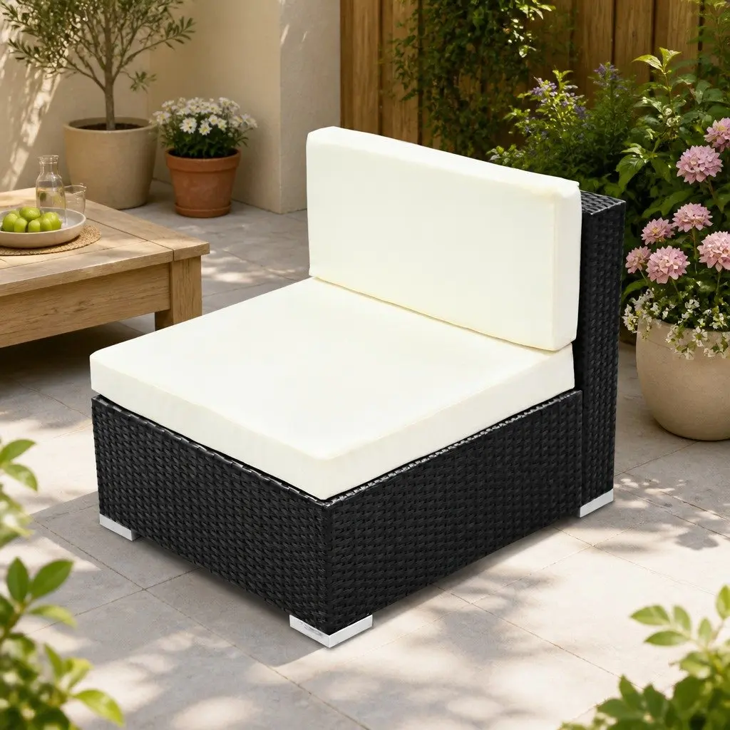 2PC Outdoor Lounge Chair Set